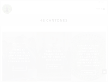 Tablet Screenshot of 48cantones.org